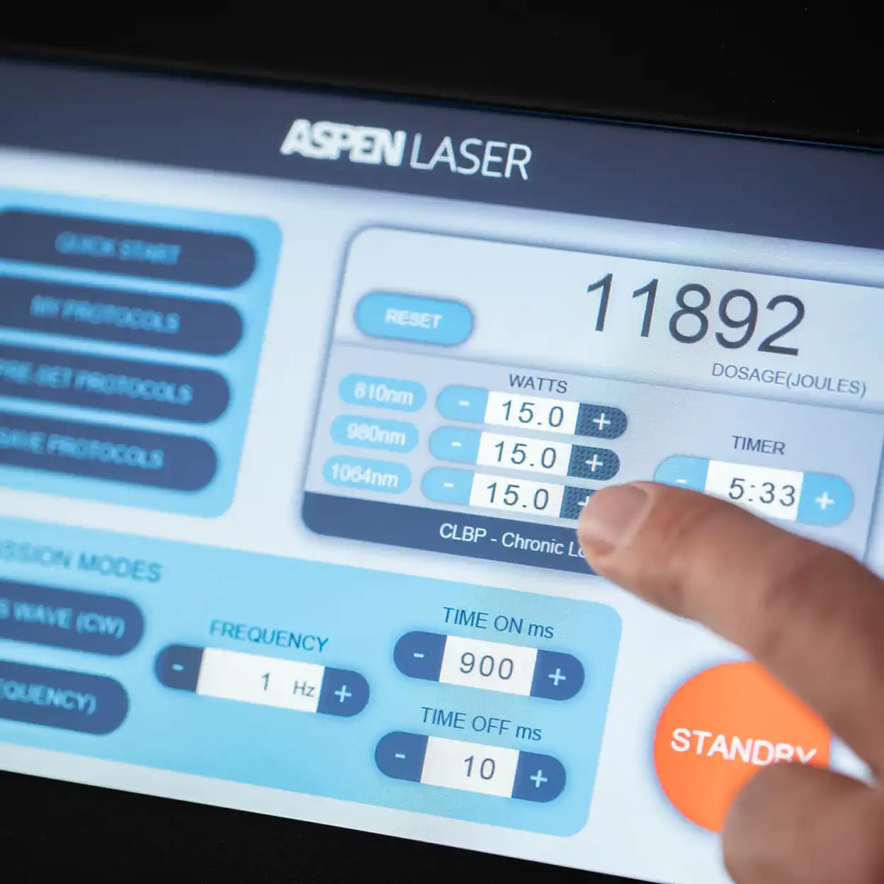 High Power Class IV Laser